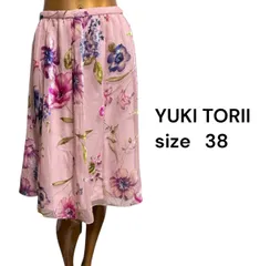 No.553 (♡)YUKI TORII  フラワーフレアスカートのサムネイル