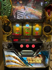 送料無料　家庭用　モンスターハンター月下雷鳴　メダルレス　メダル不要のサムネイル