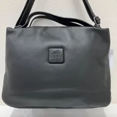 6901　BROUNO ROSSI　ブルーノロッシ　ROSSI　ロッシ　2way　ショルダーバッグ　ハンドバッグ　ブラック　黒　レディース　メンズ　ユニセックスのサムネイル