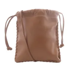 ヴァジック VASIC WELLS MINI MINI ショルダーバッグ レザー 茶色のサムネイル