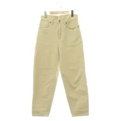 マーガレットハウエル MARGARET HOWELL × エドウィン EDWIN 20周年 ホワイトデニムパンツ テーパード ジッパーフライ W26 L29 ライトベージュ /DO ■OSのサムネイル