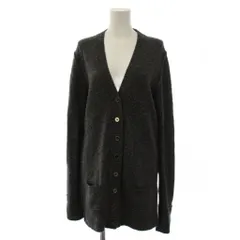 ドルチェ&ガッバーナ ドルガバ DOLCE&GABBANA ニット カーディガン 長袖 ウール シルク カシミヤ 42 グレー /BMのサムネイル