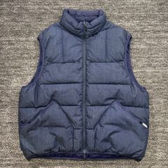 極美品 DAIWA PIER39 TECH YOSEMITE DOWN VEST DENIM BW-16023W L ダイワピア ヨセミテ ダウン ベスト デニムのサムネイル