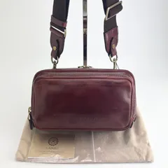 美品 GANZO GUD ST ミニショルダーバッグ ボルドー ガンゾのサムネイル