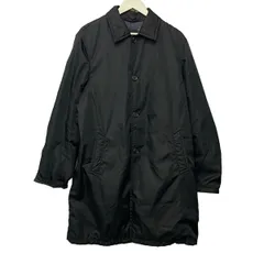 PRADA(プラダ) コート サイズM メンズ美品  - 黒 長袖/中綿/秋/冬のサムネイル