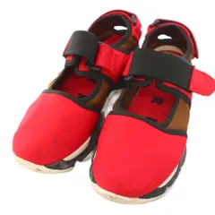 マルニ MARNI ベルクロスニーカー シューズ 38 赤 レッド 黒 ブラック /TK ■GY62のサムネイル