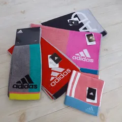 【新品未使用】 adidas　アディダス　タオル　セット　C　５点　タグ付き　保管品のサムネイル