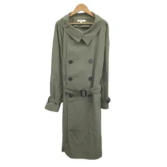 マウジー MOUSSY トレンチコート F カーキ ダブルブレスト 長袖 ベルト付き /NP ■GY75のサムネイル