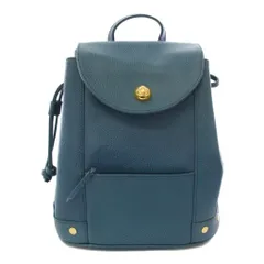 ランバン LANVIN リュック デイパック レザー 水色 青 ブルー /TK ■GY62のサムネイル