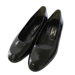 コムデギャルソンノアール COMME des GARCONS NOIR パンプス エナメル ラウンドトゥ 23.5cm 黒 ブラック /TK ■GY62のサムネイル