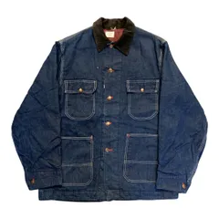 70s BIG MAC Blanket Lined Denim Chore Jacket/70年代 BIG MAC ブランケットライナー デニムカバーオール【F590】のサムネイル