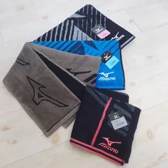 【新品未使用】 Mizuno ミズノ　タオル　セット　B　４点　タグ付き　保管品のサムネイル