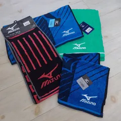 【新品未使用】 Mizuno ミズノ　タオル　セット　C　４点　タグ付き　保管品のサムネイル
