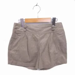 シンプリシテェ Simplicite キュロット パンツ ショート ウエストゴム グレージュ /TT27のサムネイル