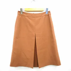 スピック＆スパン ノーブル Spick&Span Noble スカート 台形 ミモレ丈 ロング シンプル 38 ベージュ 薄茶 /MT52のサムネイル