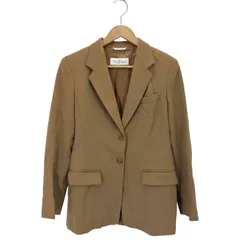 マックスマーラ MAX MARA 白タグ イタリア製 100%ヴァージンウール テーラードジャケット レディース  40のサムネイル