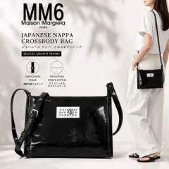 新品　MM6 Maison Margiela Numeric パテント ショルダーバッグ ブラック M61142 MM09H M6900 レディース メンズ ユニセックス 大人もOK 2026AWのサムネイル