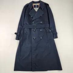BURBERRY LONDON	トレンチコート	バーバリーロンドン ノバチェック 黒 メンズ M相当のサムネイル