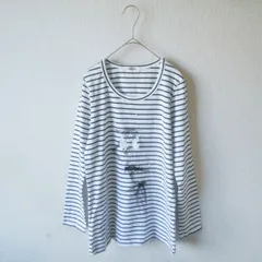 インゲボルグ INGEBORG 長袖 カットソー Ｔシャツ 9 レディース 春 夏 ボーダー 日本製のサムネイル