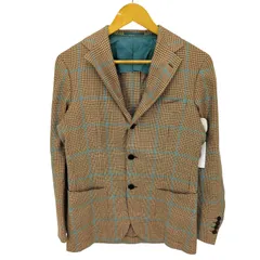 ブリッラペルイルグースト BRILLA per il gusto LORO PIANA FABRIC ミックス グレンチェック＋ペーン ジャケット メンズ  46のサムネイル