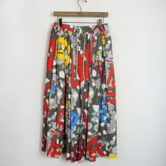 美品 Vivienne Westwood RED LABEL ヴィヴィアン ウエストウッド マルチカラー ロング イージー スカート 16-12-242010 総柄 正規 4940Q♪のサムネイル