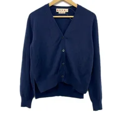 MARNI(マルニ) カーディガン サイズ40 M レディース - ネイビー 長袖/カシミヤのサムネイル