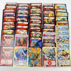 【火文明メイン】デュエマ アルティメット・ドラゴン＆神王タイタス等 40枚＋多色おまけ10枚セットのサムネイル