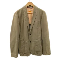 HUGOBOSS(ヒューゴボス) ジャケット サイズIT 48 メンズ - ベージュ 長袖/麻混/春/秋のサムネイル