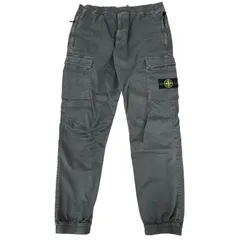 美品□STONE ISLAND ストーンアイランド 2023年製 7615313L1 フェード加工 ロゴワッペン カーゴパンツ ミリタリーパンツ 38 正規品のサムネイル