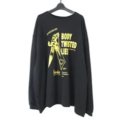WILLY CHAVARRIA ウィリーチャバリア × TOM TOSSEYN 23AW BODY TWISTED LIES LS BUFFALO T プリントバッファローTシャツ XL AAP013のサムネイル