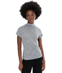 ヴィンス レディース トップス シャツ モックネック キャップ Vince Cap Sleeve Raglan Mock Neck Thistleのサムネイル