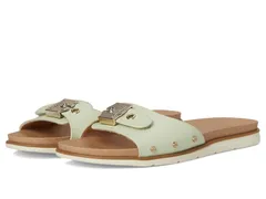 ドクター・ショール レディース シューズ サンダル Dr Scholls Nice Iconic Slides Aloe Green Faux Leather グリーンのサムネイル