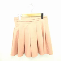 ミッシュマッシュ MISCH MASCH パンツ キュロット ショート フレア 無地 シンプル M ピンク /TT38のサムネイル