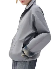 ラグアンドボーン レディース アウター ジャケット・ブルゾン rag bone Carrie Reversible Jacket Gray グレーのサムネイル