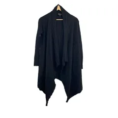 EMPORIOARMANI(エンポリオアルマーニ) カーディガン サイズ38 S レディース美品  - 黒 長袖/ロング丈のサムネイル