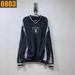 100 NFL レイダース ビックロゴ ウォームアップ 長袖のサムネイル