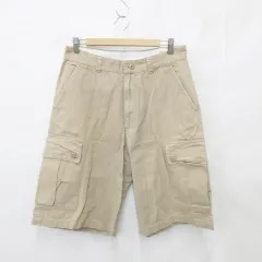 ポインター POINTER パンツ 古着 ハーフパンツ カーゴ ショート コットン ベージュ Lのサムネイル