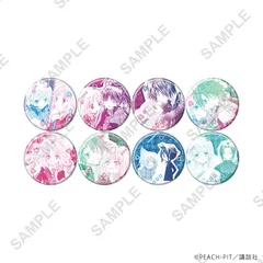 【予約】【新品】しゅごキャラ！ 缶バッジ 44 公式イラスト 8個入り1BOX【正規品】のサムネイル