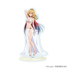【予約】【新品】ぬきたし THE ANIMATION アクリルスタンド 05 片桐 奈々瀬 水着ウェディングver. 描き下ろしイラスト【正規品】のサムネイル