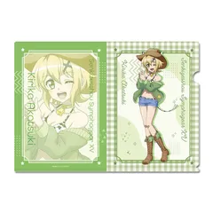 【予約】【新品】戦姫絶唱シンフォギアXV 描き下ろし クリアファイル 暁 切歌カウガールver.【正規品】のサムネイル
