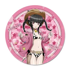 【予約】【新品】戦姫絶唱シンフォギアXV 描き下ろし キラキラBIG缶バッジ 月読 調カウガールver.【正規品】のサムネイル