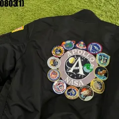 アルファ インダストリーズ アポロ NASA パッチ ブルゾン ジャケット Sのサムネイル