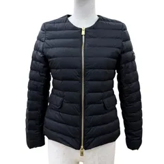 極美品☆TATRAS タトラス 25SS LTAT25S4885-D NOKO ノコ ZIP UP ノーカラー 軽量 ダウンジャケット ブラック 01 正規品 レディースのサムネイル
