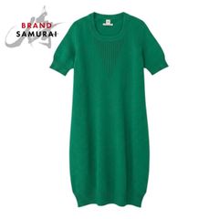 HERMES エルメス フロントH カシミヤニットワンピース カシミヤ ワンピース レディース A3-00218【中古】