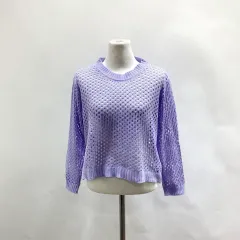 MUZAK レディース エンブロイダリーTシャツ PURPLE パープル F ヴィンテージ 中古市場のサムネイル