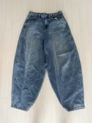 XL 낫포너드 Extra a wide balloon pants - deep blueのサムネイル