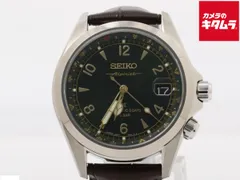 【中古】 【美品】 セイコー プロスペックス アルピニスト グリーン SBDC211/6R55-00P0 ステンレススティールのサムネイル