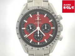 【中古】 【良品】 オメガ(OMEGA) スピードマスター レッド/ブラック 3506.61 SS ミハエルシューマッハ F1ワールドチャンピオン記念限定モデルのサムネイル