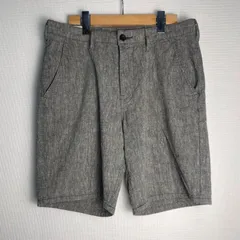 Levi's リーバイス リネン混ショートパンツ ハーフパンツ リネン コットン 麻混 ボトムス ナチュラル カジュアル ブラウン ベージュ W30 メンズ サイズ30　NC1のサムネイル
