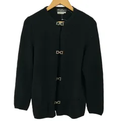 FERRAGAMO/SalvatoreFerragamo(サルバトーレフェラガモ) カーディガン サイズL レディース 黒 ガンチーニのサムネイル